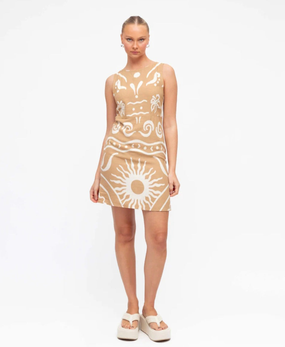 Johanna Sleeveless Mini Dress
