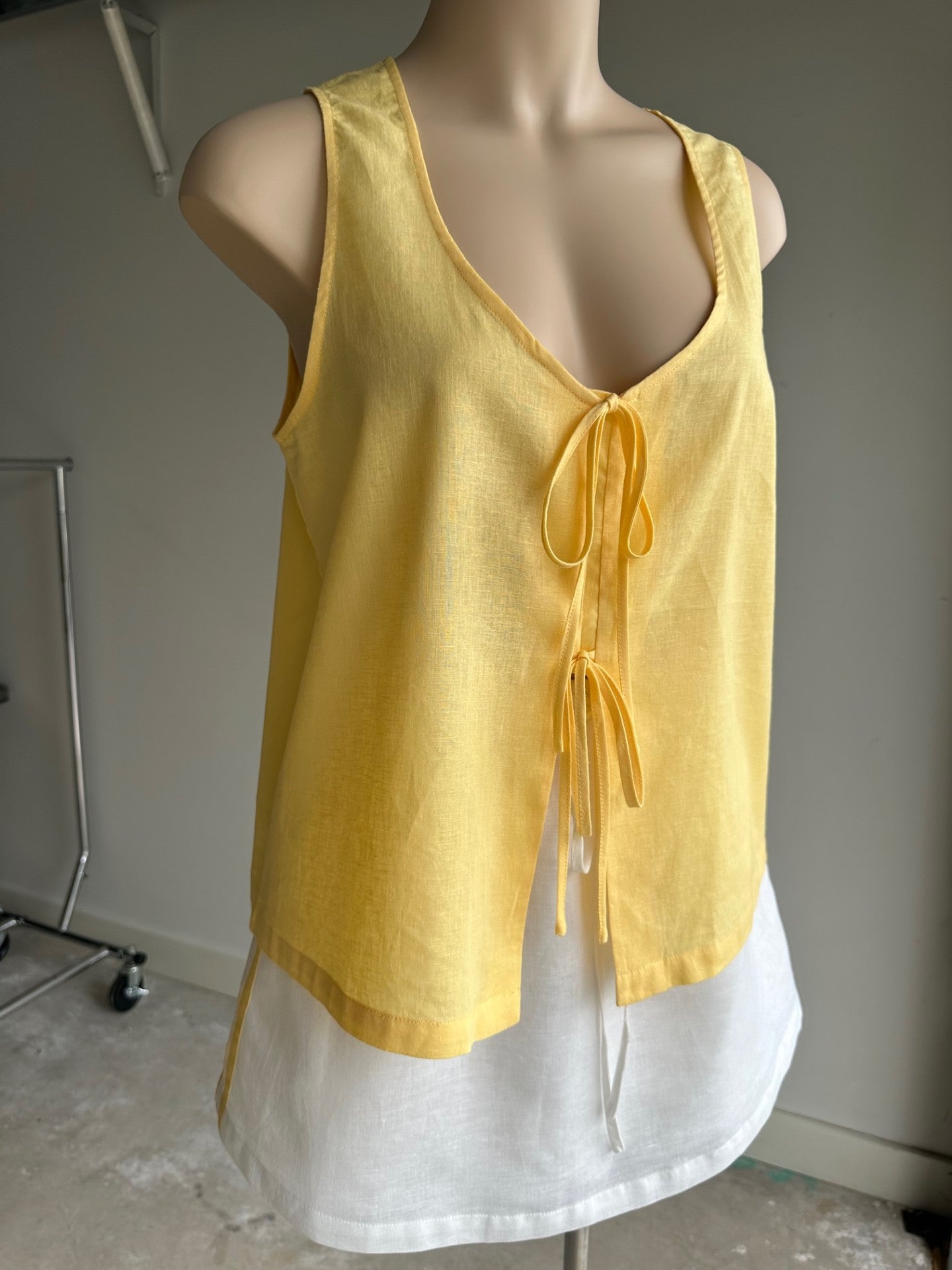 April Tie Vest