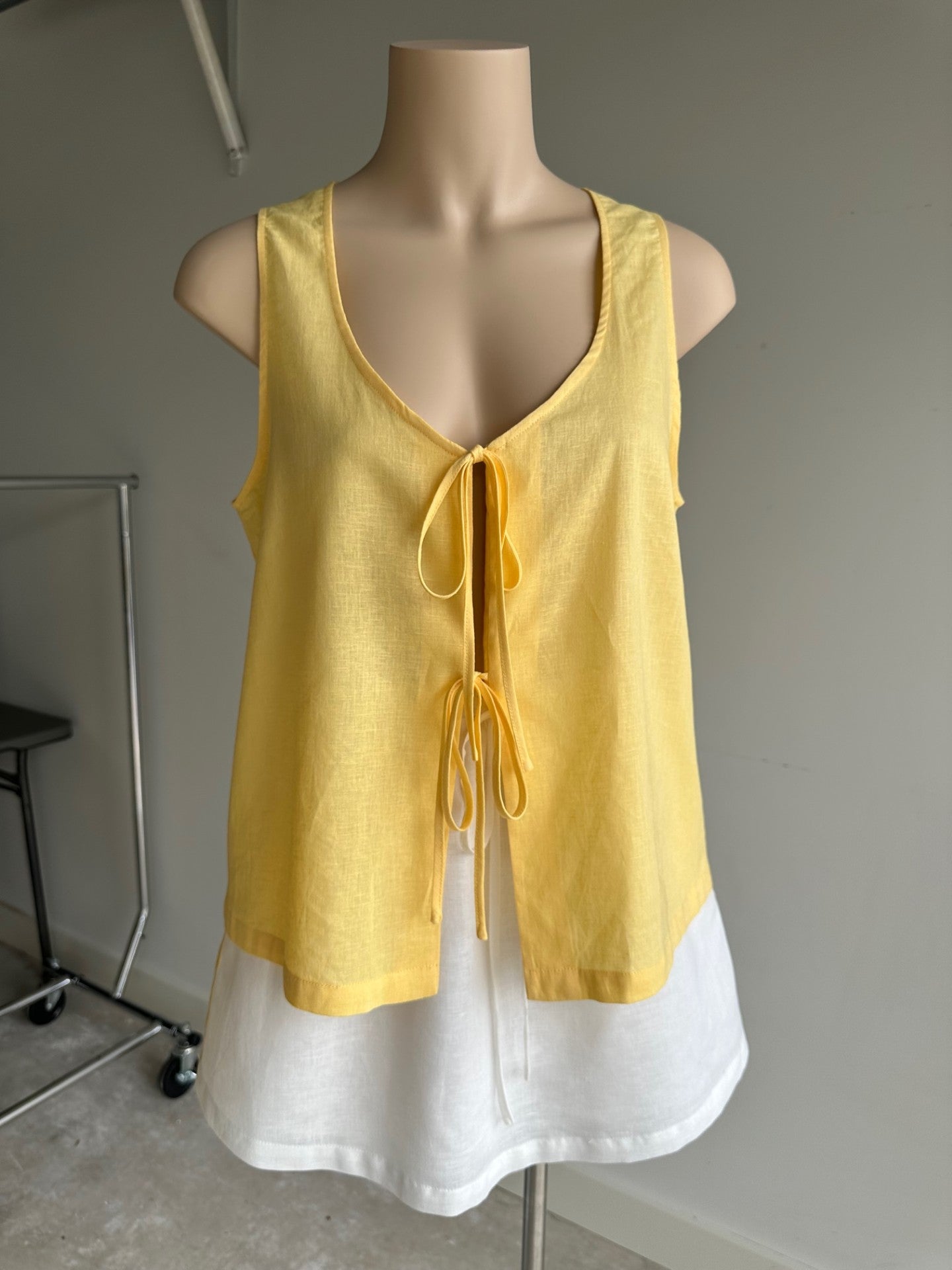 April Tie Vest