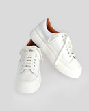 White croc sneaker