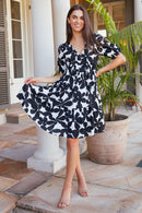 Rosie V Neck Mini Dress