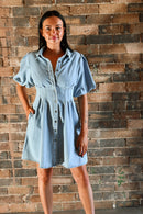 Daisy Denim Dress