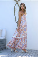 Malibu Daisy Maxi Dress